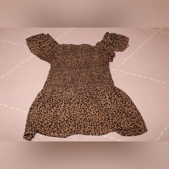 Maverick The Collection Cheetah Print Women’s Small Top Blouse - Picture 1 of 4